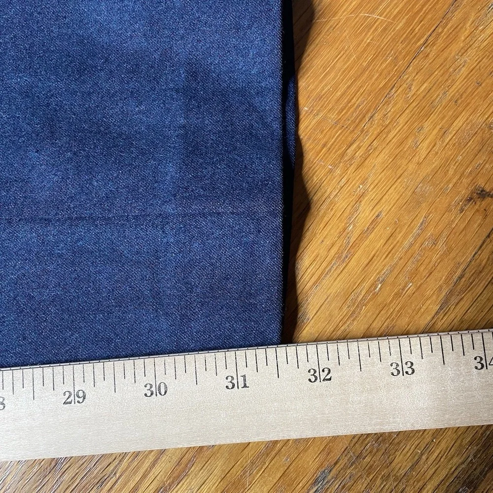 J Crew Men's Ludlow Slim Fit Pants 32x32 Blue Vitale Barberis Canonico Wool‎